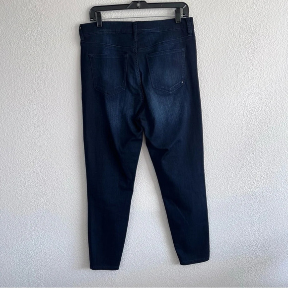 RACHEL Rachel Roy Mid Rise Dark Wash Skinny Jeans - Picture 5 of 13